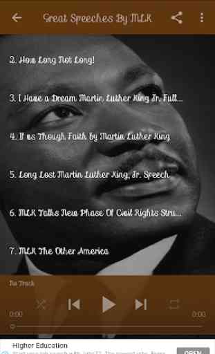 Listen to Dr. Martin Luther King Jr. Speeches 3