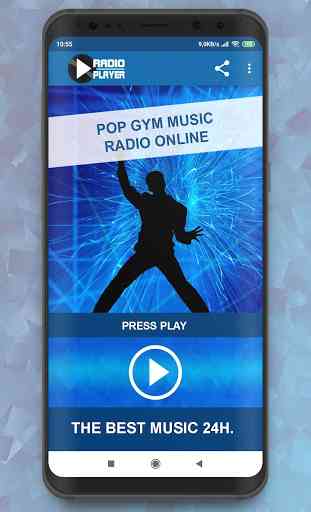 Live Pop GYM Music Radio Player online 1
