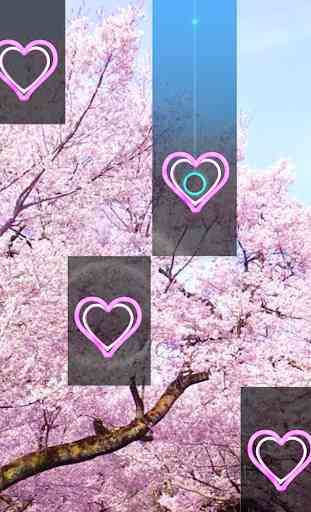 Pink Piano Sakura Tiles Leaf Live HD  Tree Game 3