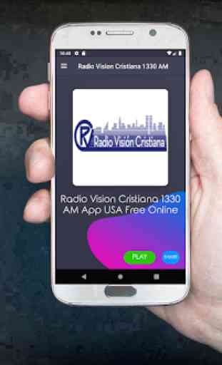 Radio Vision Cristiana 1330 AM App USA Free Online 1