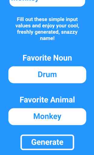Snazzy Name Generator 2