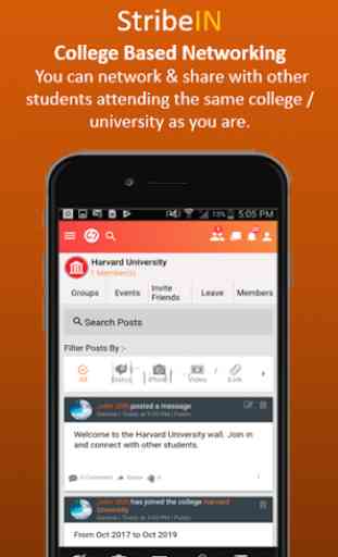 StribeIN - Student Knowledge & Social Network 4