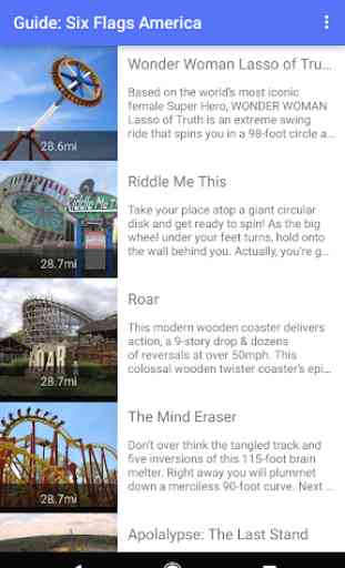 VR Guide: Six Flags America 1
