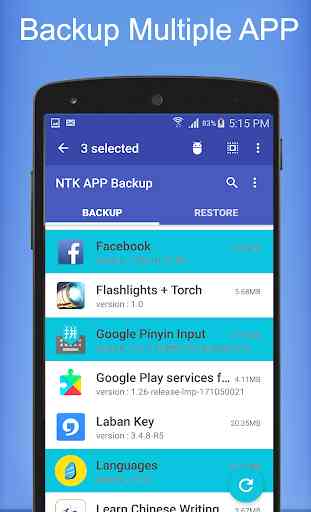 App Apk Backup & Restore - NTK Backup for Android 1