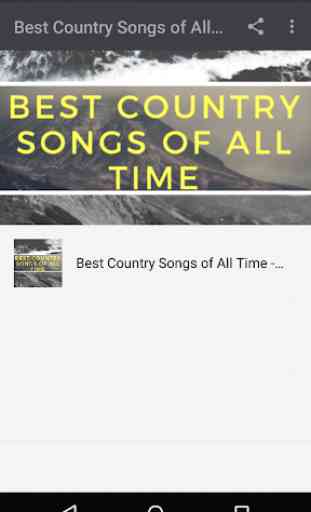 Best Country Songs of All Time 1