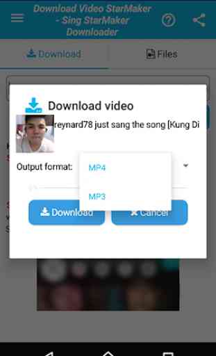 Download Video & Songs for StarMaker 3