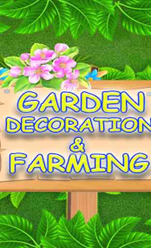 Garden Decoration – Garden Farming & Cleaning 1