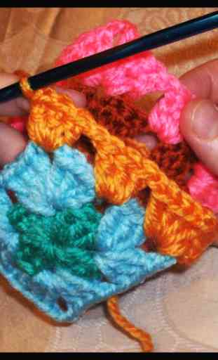 How to crochet step by step. Easy crochet 3