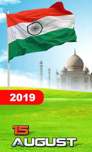 Indian Flag Live Wallpaper: 15 August Wallpaper 3D 1