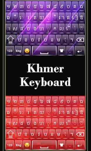 Khmer Keyboard : Cambodia Language Keyboard App 3