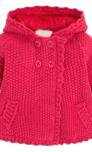 Knitted sweaters for children 2