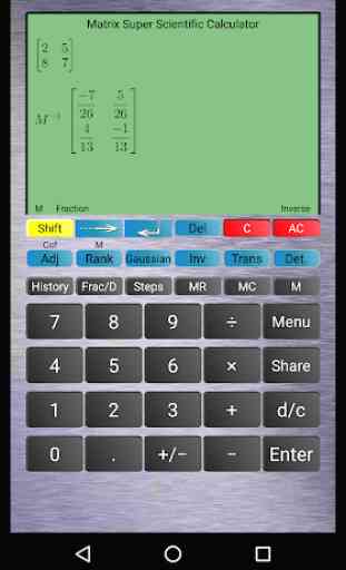 Matrix Super Scientific Calculator 2
