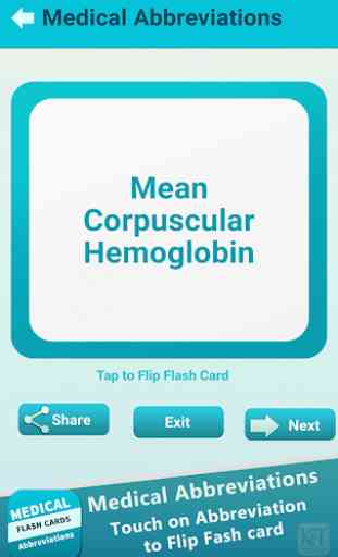 Medical Abbreviations Flash Cards 2