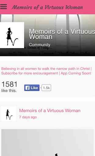 Memoirs of a Virtuous Woman 2