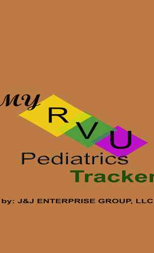 My RVU PED Tracker 1