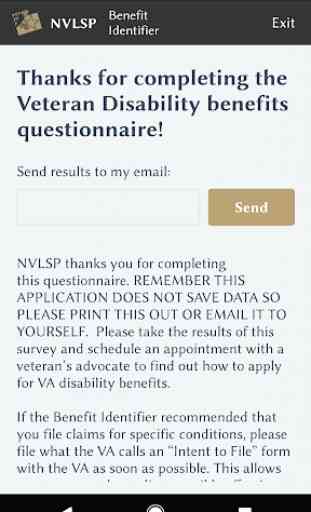 NVLSP VA Benefit Identifier 3