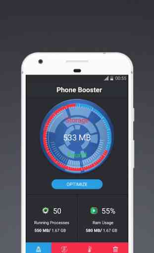 Optimize: Boost Mobile Phones, Clean, CPU, Battery 1
