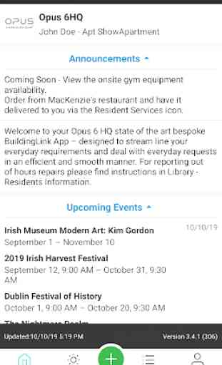 OPUS LIVING Resident App 2