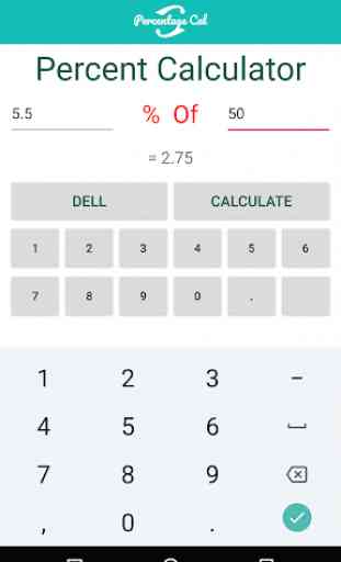 Percent Calculator 3