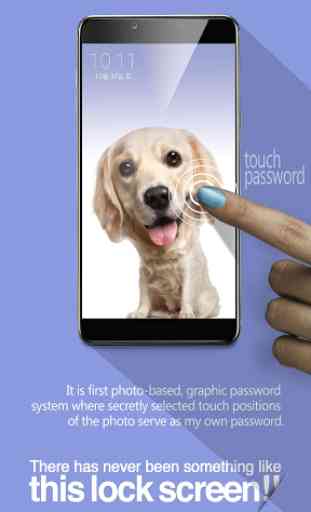 Photo password - Easy & strong ‘Touch Lock Screen’ 1