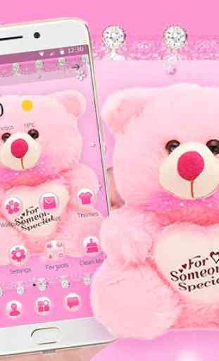 Pink Cuteness Teddy Bear Theme 1