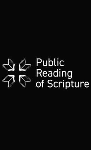 Public Reading of Scripture 1