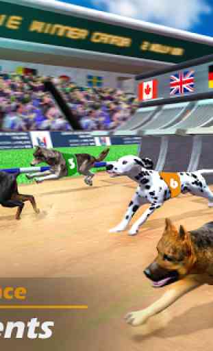 Racing Dog Simulator: Crazy Dog Racing Games 4