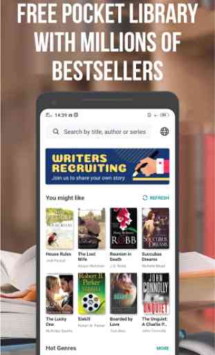 Read/write chapters/novels/stories-AnyBooks lite 1