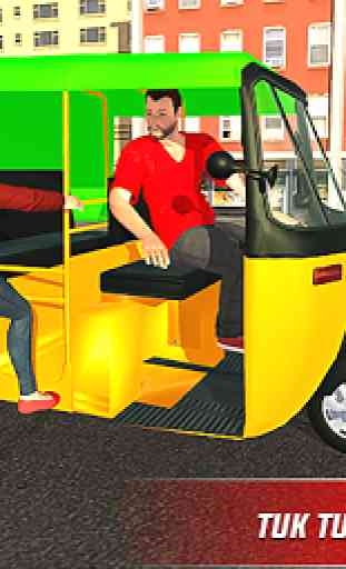 Real Rickshaw Driving Simulator-Tuk Tuk Games 1
