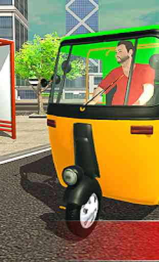 Real Rickshaw Driving Simulator-Tuk Tuk Games 2