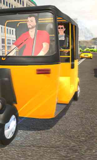 Real Rickshaw Driving Simulator-Tuk Tuk Games 4
