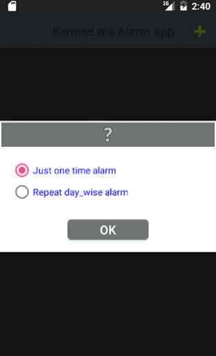 Remind Me Alarm Clock 2