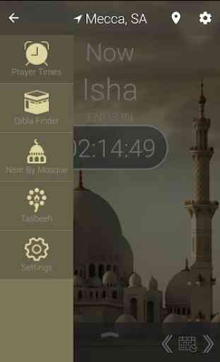Salah Finder Pro (Prayer Times, Qibla Direction) 4