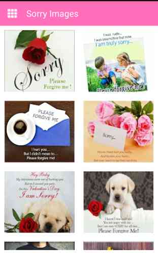 Sorry messages,images SMS and Greeting Cards 3