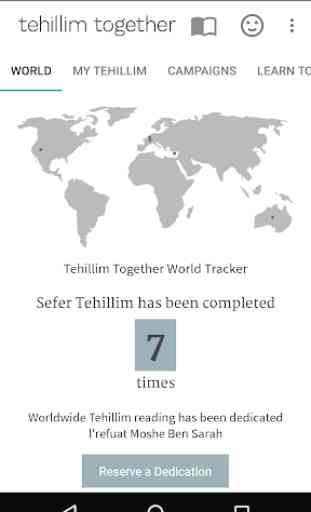 Tehillim Together: Worldwide Tehillim Campaigns 1