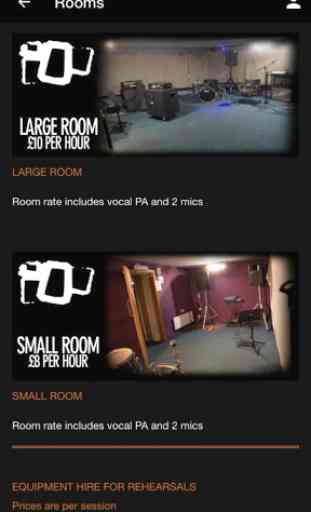 The Rehearsal Rooms 2