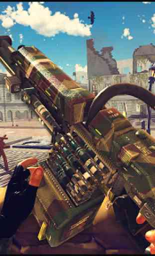 Wicked War Guns Shooter : Machine Gun Simulator 4