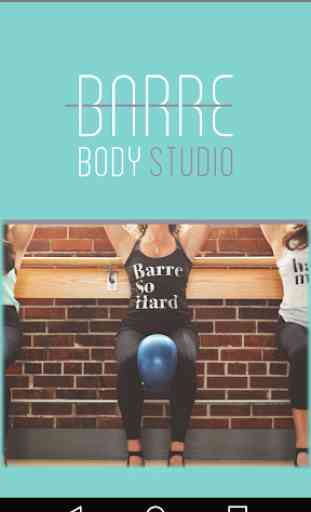Barre Body Studio App 1