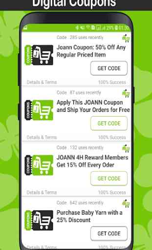 Coupons For Joann Discount, Promo Code Crafts 101% 2