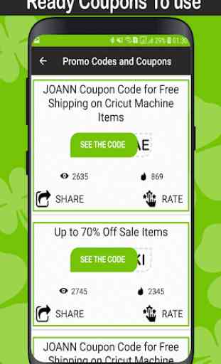 Coupons For Joann Discount, Promo Code Crafts 101% 3