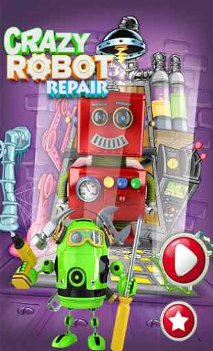 Crazy Robot Repair: Fixing & Repairing Game 1