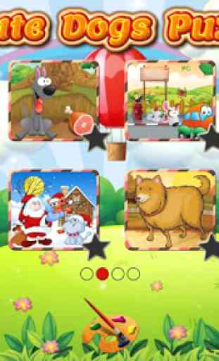 Dog Puzzle Games for Kids: Cute Puppy ❤️ 2