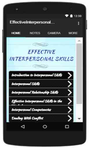 Effective Interpersonal Skills 1