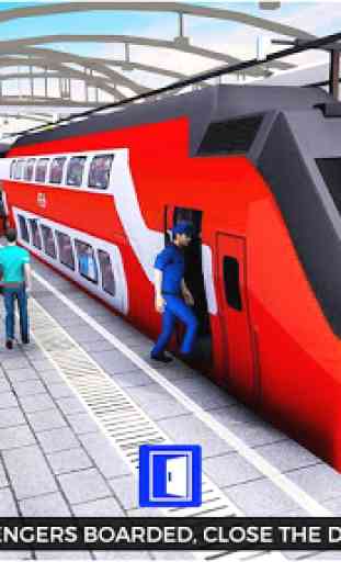 Indian City Euro Train Racing 2019:  3D Simulator 3