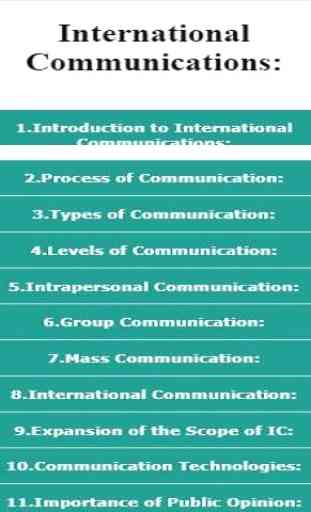 International Communication 4
