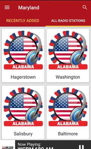 Maryland Radio Stations - USA 4