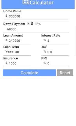 Mortgage Calculator PITI - Mortgage Payment, Rates 1