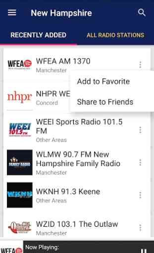 New Hampshire Radio Stations - USA 2