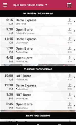Open Barre Fitness Studio 2