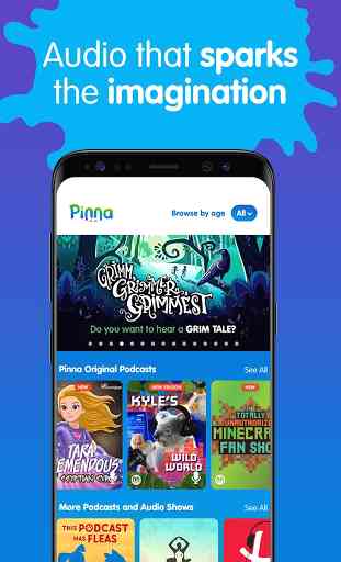 Pinna: podcasts, music & audio books for kids 1